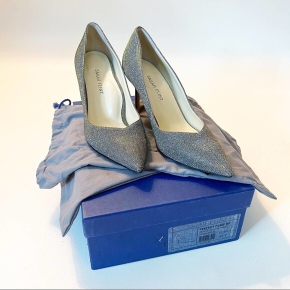Sarah Flint Perfect Pump 85 in Gunmetal NEW in Box Size 39.5 SOLD OUT! - Picture 3 of 11